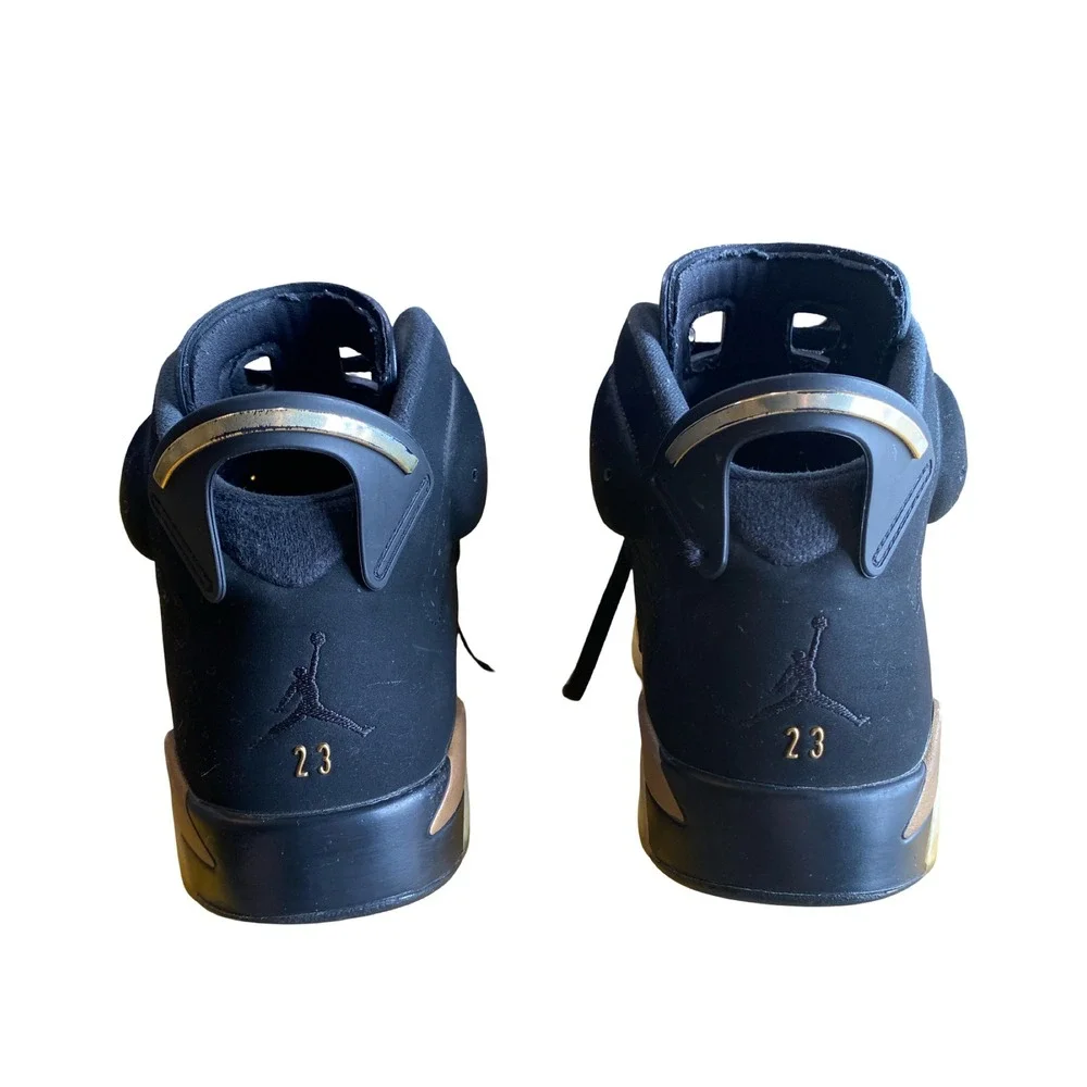Air Jordan 6 Retro DMP Defining Moments Black Metallic Gold CT4954-007 Mens 10.5